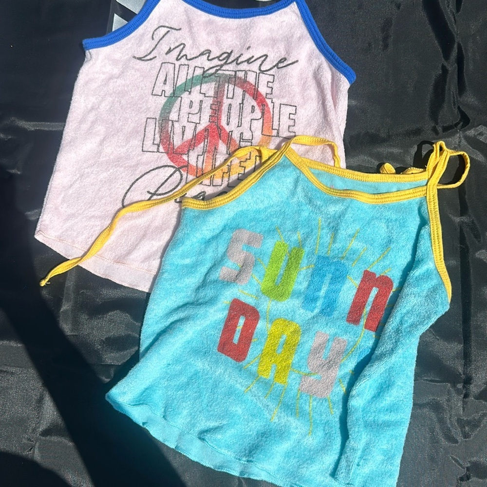 Rowdy sprouts girls tanks sz 6